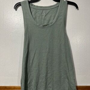 Primark Sage Green Scoop Neck Tank Top